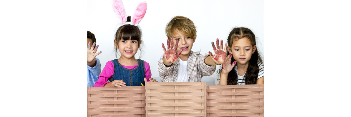 Inspiration für Schöpfung mit Kindern: geflochtene Box aus Lamellen - Inspiration für Schöpfung mit Kindern: geflochtene Box aus Lamellen