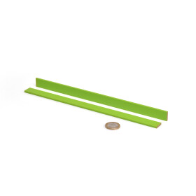 Hölzchen für Basteln mit Kindern, grün, 25 cm, 100 Stück